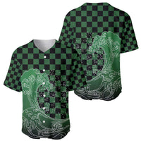 Japanese Asanoha Pattern Baseball Jersey Water Breathing Slayer Dragon - Polynesian Pride