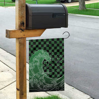 Japanese Asanoha Pattern Garden Flag Water Breathing Slayer Dragon - Polynesian Pride