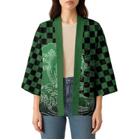 Japanese Asanoha Pattern Kimono Water Breathing Slayer Dragon - Polynesian Pride