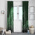 Japanese Asanoha Pattern Window Curtain Water Breathing Slayer Dragon - Polynesian Pride
