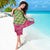 Japanese Bishamon-Kikkou Pattern Sarong Water Pillar Silent River Flow - Polynesian Pride