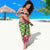 Japanese Bishamon-Kikkou Pattern Sarong Water Pillar Silent River Flow - Polynesian Pride