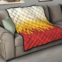 Japanese Kaen Pattern Quilt Flame Pillar Blazing Lion Heart - Polynesian Pride