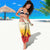 Japanese Kaen Pattern Sarong Flame Pillar Blazing Lion Heart - Polynesian Pride