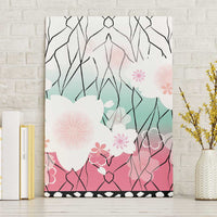 Japanese Kocho Pattern Canvas Wall Art Insect Pillar Butterfly Flower Fairy - Polynesian Pride