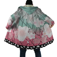 Japanese Kocho Pattern Cloak Insect Pillar Butterfly Flower Fairy - Polynesian Pride