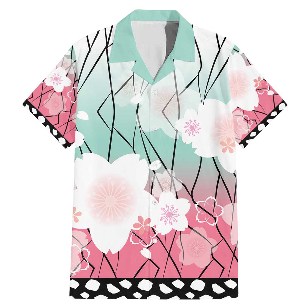 Japanese Kocho Pattern Family Matching Mermaid Dress and Hawaiian Shirt Insect Pillar Butterfly Flower Fairy - Polynesian Pride