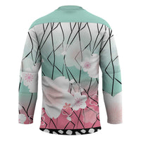 Japanese Kocho Pattern Hockey Jersey Insect Pillar Butterfly Flower Fairy - Polynesian Pride