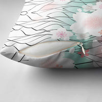 Japanese Kocho Pattern Pillow Cover Insect Pillar Butterfly Flower Fairy - Polynesian Pride