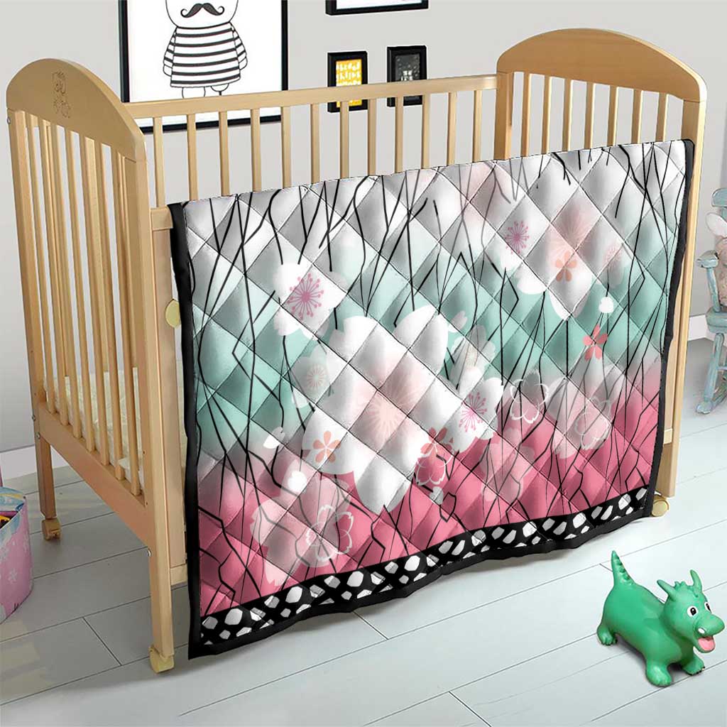 Japanese Kocho Pattern Quilt Insect Pillar Butterfly Flower Fairy - Polynesian Pride