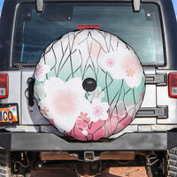 Japanese Kocho Pattern Spare Tire Cover Insect Pillar Butterfly Flower Fairy - Polynesian Pride