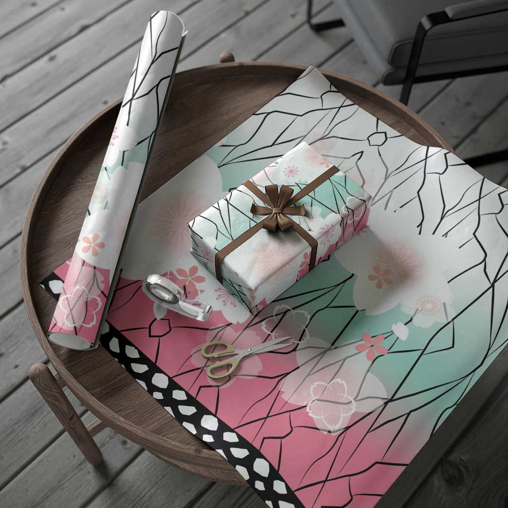 Japanese Kocho Pattern Wrapping Paper Insect Pillar Butterfly Flower Fairy - Polynesian Pride