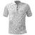 Personalised Samoa Lotu Tamait Polo Shirt Tropical Plant White Sunday With Polynesia Pattern LT9 White - Polynesian Pride