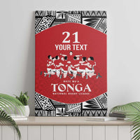 Custom Tonga Rugby Mate Ma'a Canvas Wall Art Tonga XIII Make History Pacific Champions