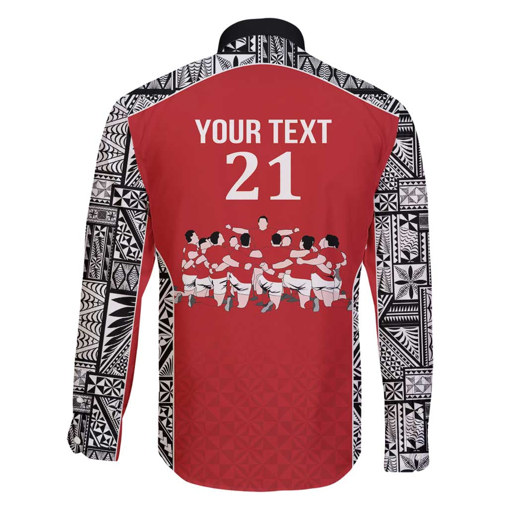 Custom Tonga Rugby Mate Ma'a Family Matching Mermaid Dress and Hawaiian Shirt Tonga XIII Make History Pacific Champions