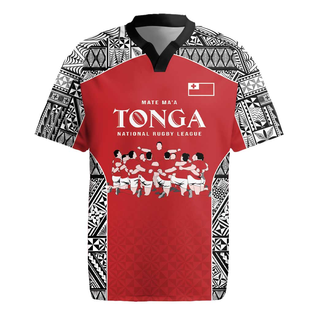 Custom Tonga Rugby Mate Ma'a Rugby Jersey Tonga XIII Make History Pacific Champions