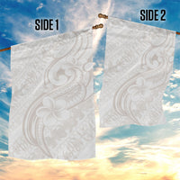 Hawaii Plumeria Lokelani Pikake Lei Garden Flag Sandy Beige Polynesian Tattoo LT9 - Polynesian Pride