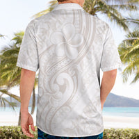Hawaii Plumeria Lokelani Pikake Lei Hawaiian Shirt Sandy Beige Polynesian Tattoo LT9 - Polynesian Pride