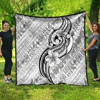 Hawaii Plumeria Lokelani Pikake Lei Quilt Ele'ele Polynesian Tattoo