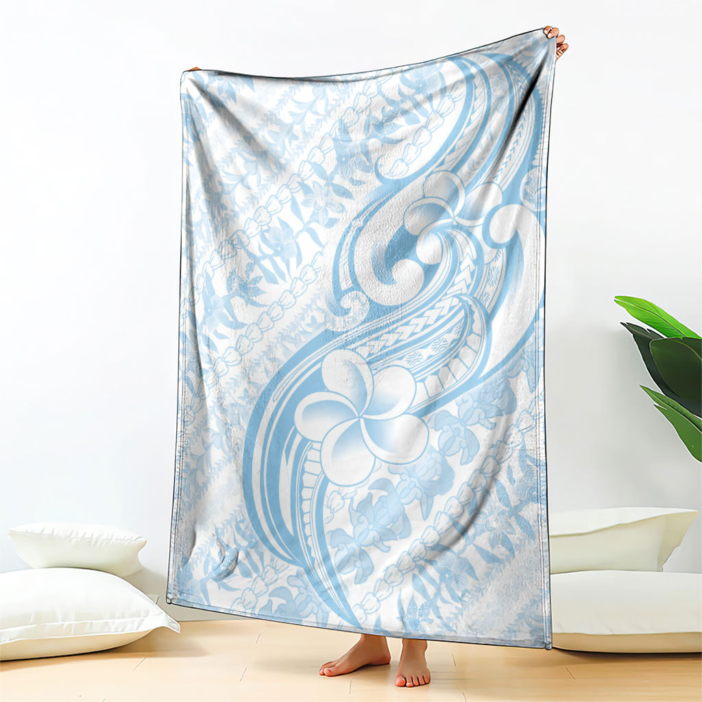Hawaii Plumeria Lokelani Pikake Lei Blanket Uliuli Polynesian Tattoo LT9 - Polynesian Pride