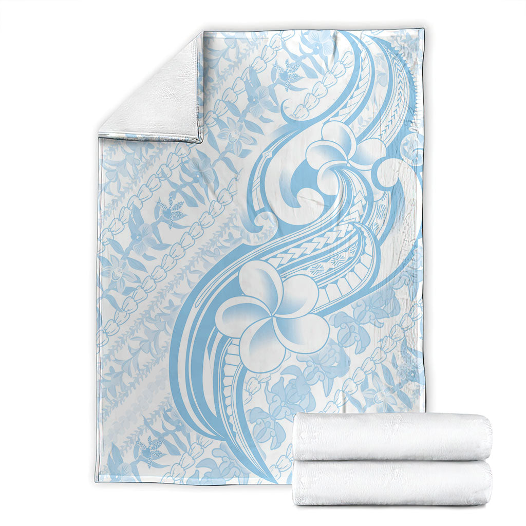Hawaii Plumeria Lokelani Pikake Lei Blanket Uliuli Polynesian Tattoo LT9 - Polynesian Pride