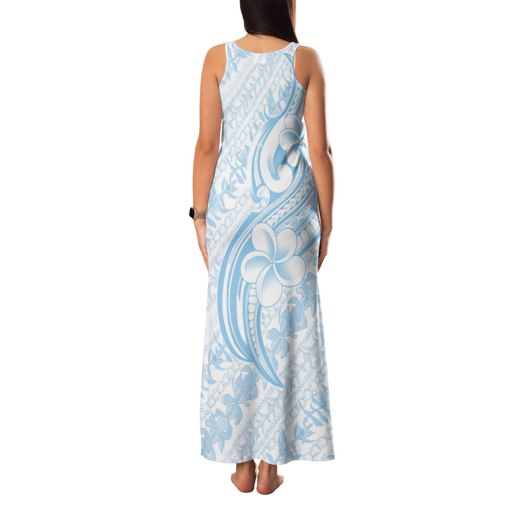 Hawaii Plumeria Lokelani Pikake Lei Family Matching Tank Maxi Dress and Hawaiian Shirt Uliuli Polynesian Tattoo