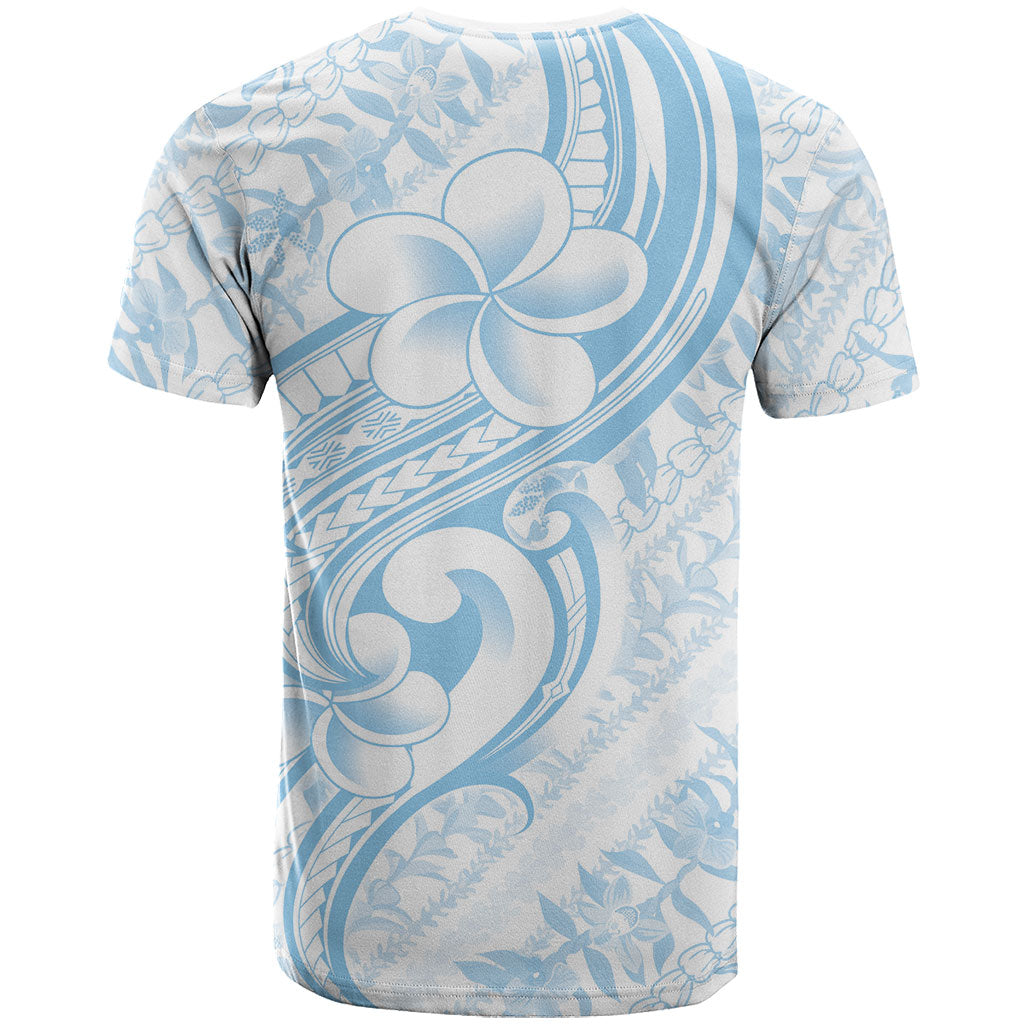 Hawaii Plumeria Lokelani Pikake Lei T Shirt Uliuli Polynesian Tattoo