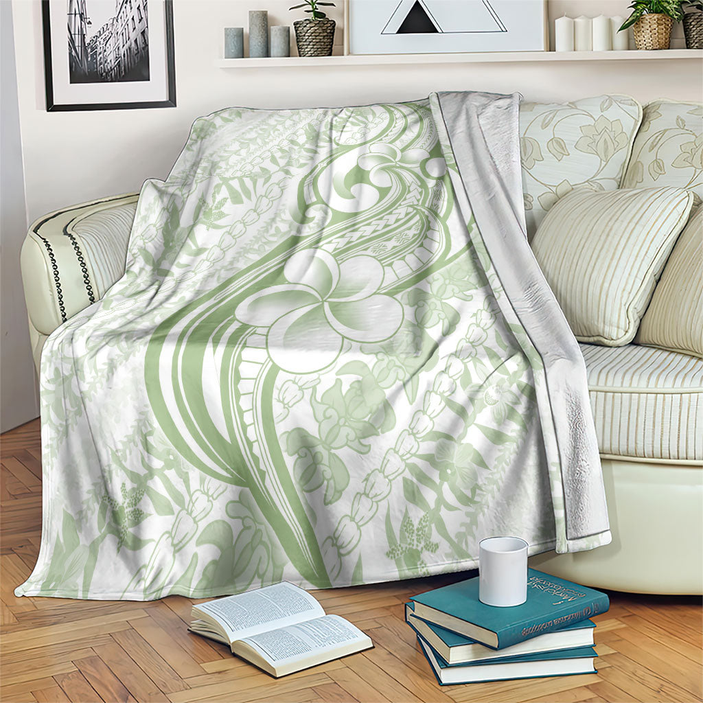 Hawaii Plumeria Lokelani Pikake Lei Blanket Oma'oma'o Polynesian Tattoo