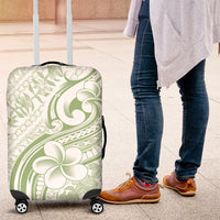 Hawaii Plumeria Lokelani Pikake Lei Luggage Cover Oma'oma'o Polynesian Tattoo