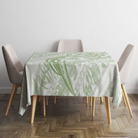 Hawaii Plumeria Lokelani Pikake Lei Tablecloth Oma'oma'o Polynesian Tattoo LT9 - Polynesian Pride