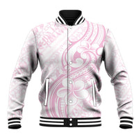 Hawaii Plumeria Lokelani Pikake Lei Baseball Jacket Poni Mama Polynesian Tattoo