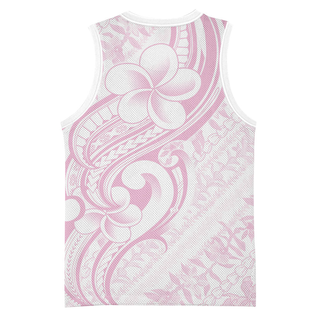 Hawaii Plumeria Lokelani Pikake Lei Basketball Jersey Poni Mama Polynesian Tattoo