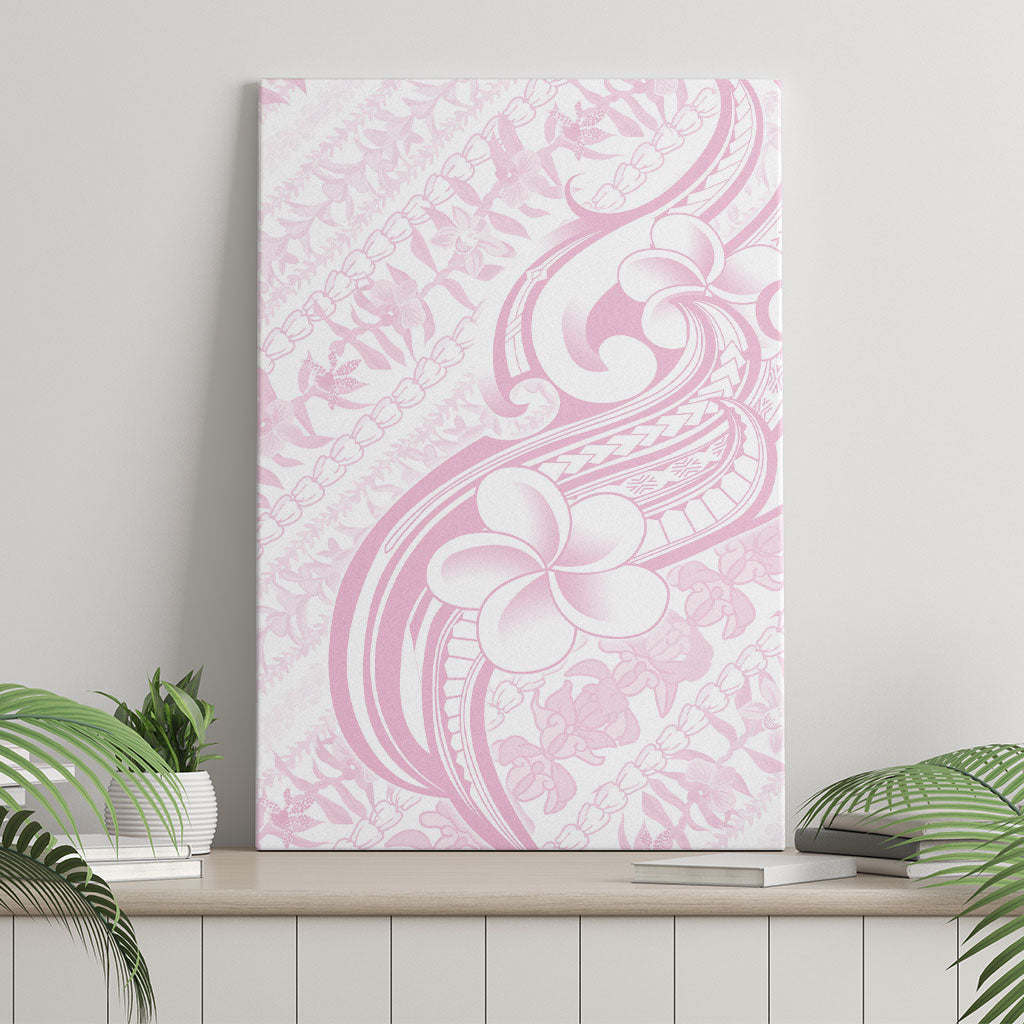 Hawaii Plumeria Lokelani Pikake Lei Canvas Wall Art Poni Mama Polynesian Tattoo