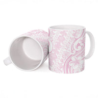 Hawaii Plumeria Lokelani Pikake Lei Ceramic Mug Poni Mama Polynesian Tattoo LT9 - Polynesian Pride