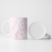 Hawaii Plumeria Lokelani Pikake Lei Ceramic Mug Poni Mama Polynesian Tattoo LT9 - Polynesian Pride
