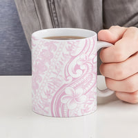 Hawaii Plumeria Lokelani Pikake Lei Ceramic Mug Poni Mama Polynesian Tattoo LT9 - Polynesian Pride