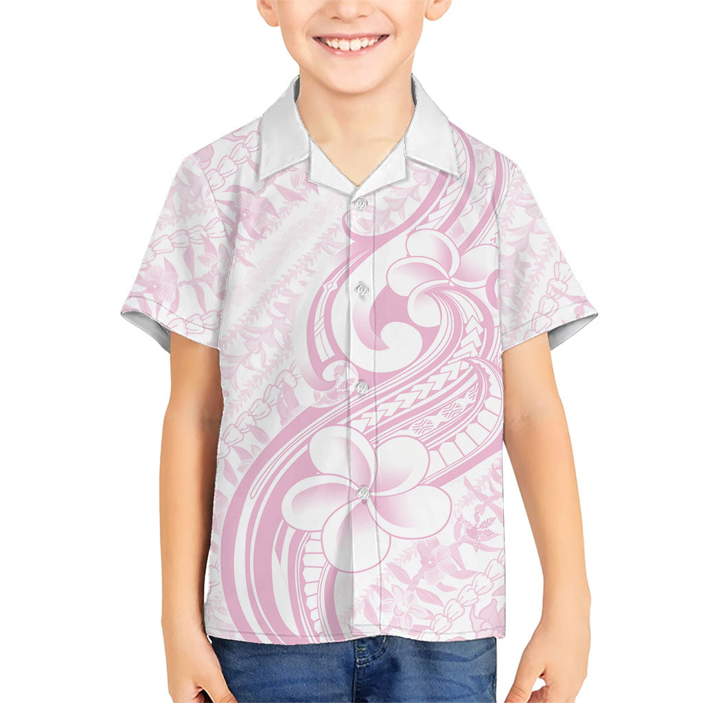 Hawaii Plumeria Lokelani Pikake Lei Family Matching Puletasi and Hawaiian Shirt Poni Mama Polynesian Tattoo