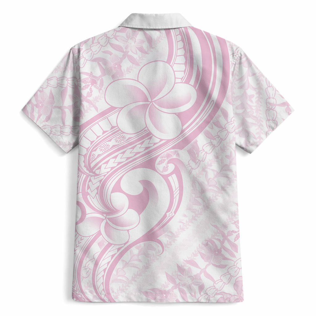 Hawaii Plumeria Lokelani Pikake Lei Hawaiian Shirt Poni Mama Polynesian Tattoo LT9 - Polynesian Pride
