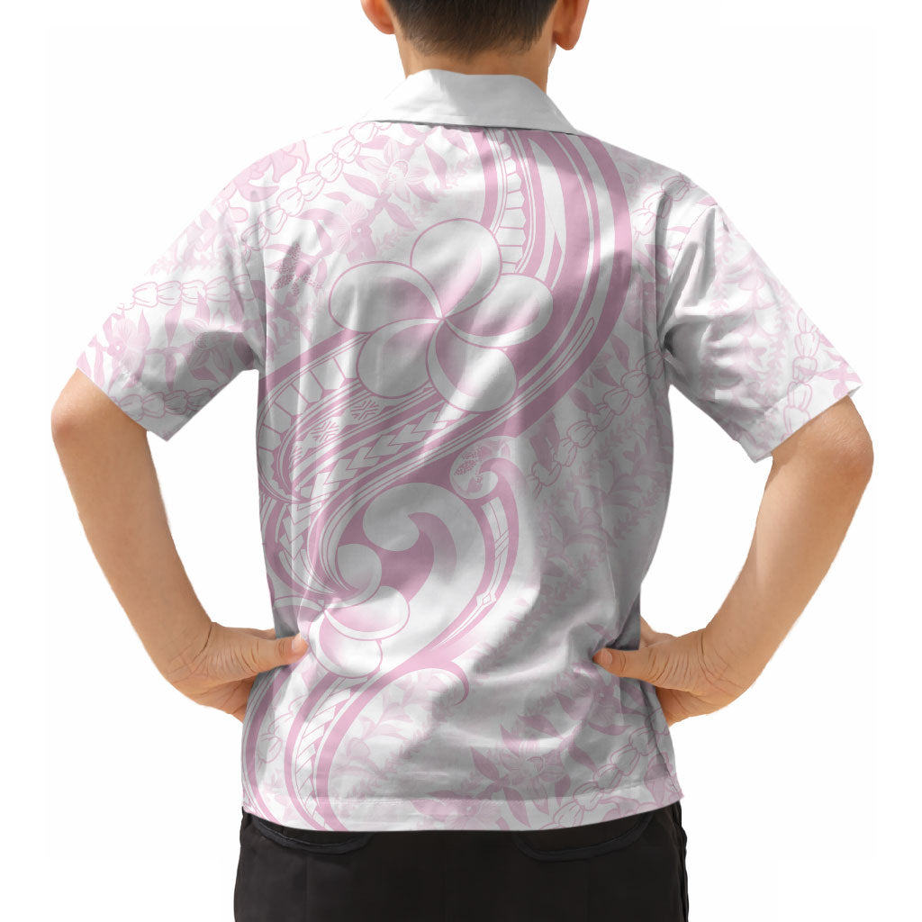 Hawaii Plumeria Lokelani Pikake Lei Hawaiian Shirt Poni Mama Polynesian Tattoo LT9 - Polynesian Pride