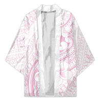Hawaii Plumeria Lokelani Pikake Lei Kimono Poni Mama Polynesian Tattoo LT9 Unisex Pink - Polynesian Pride