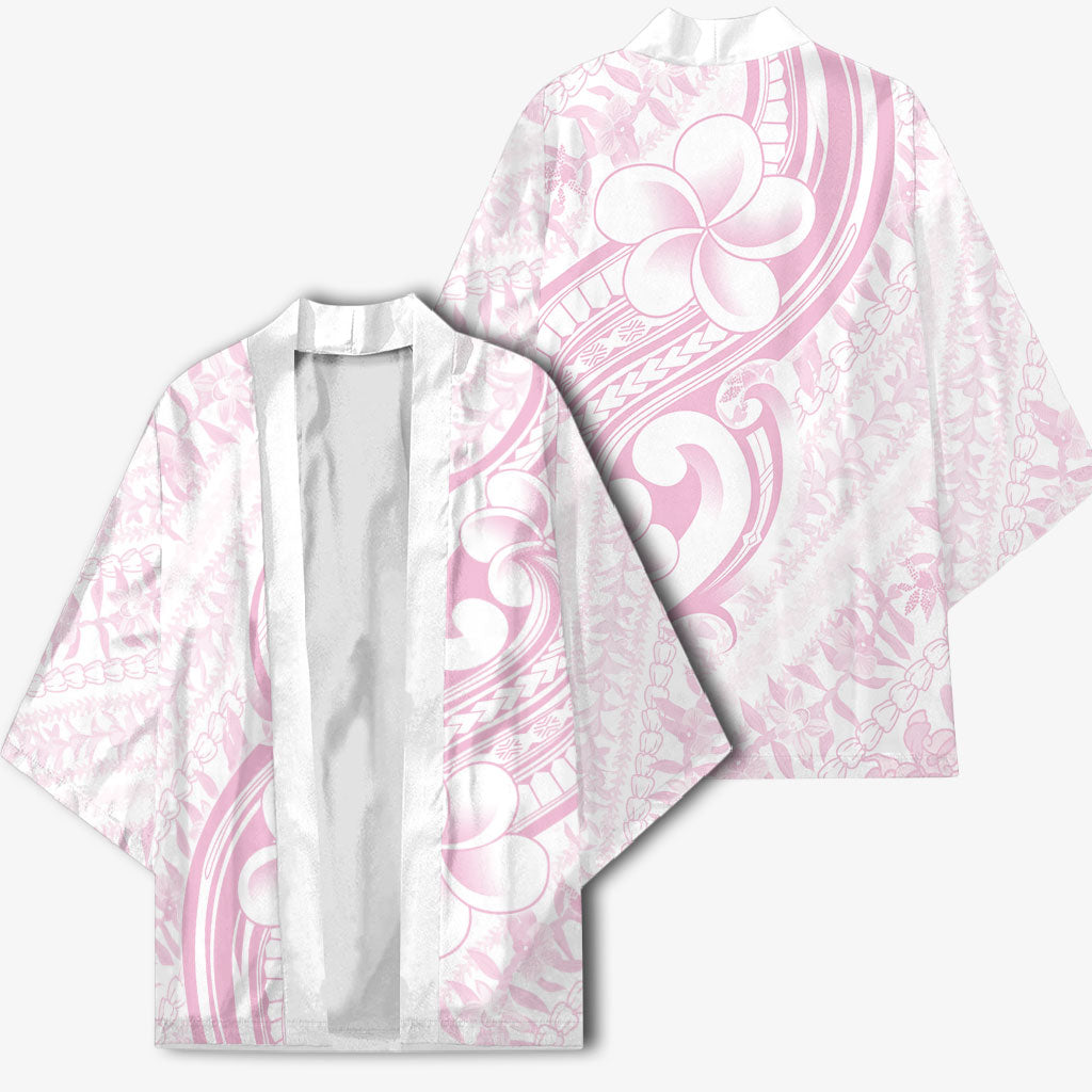 Hawaii Plumeria Lokelani Pikake Lei Kimono Poni Mama Polynesian Tattoo LT9 - Polynesian Pride