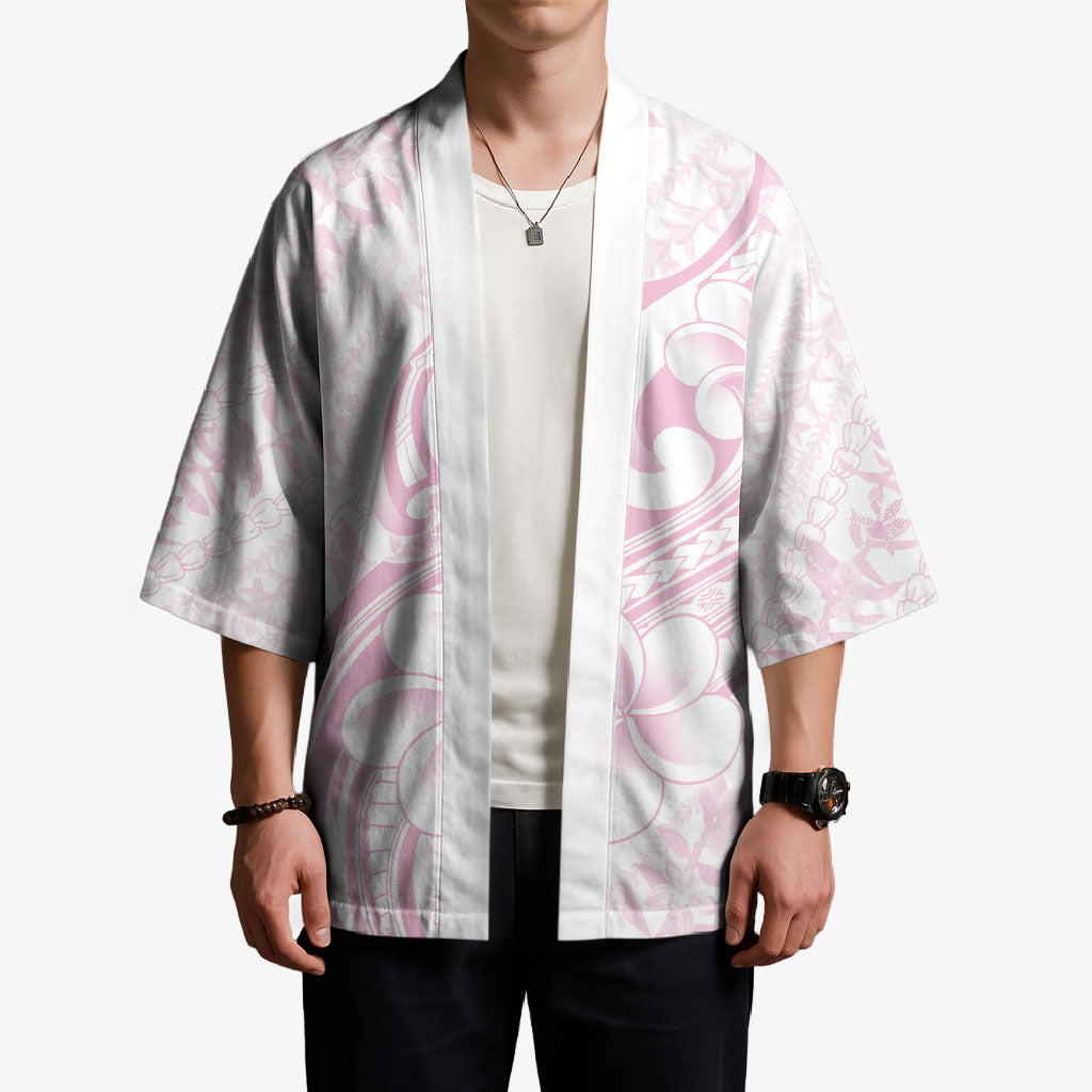 Hawaii Plumeria Lokelani Pikake Lei Kimono Poni Mama Polynesian Tattoo LT9 - Polynesian Pride