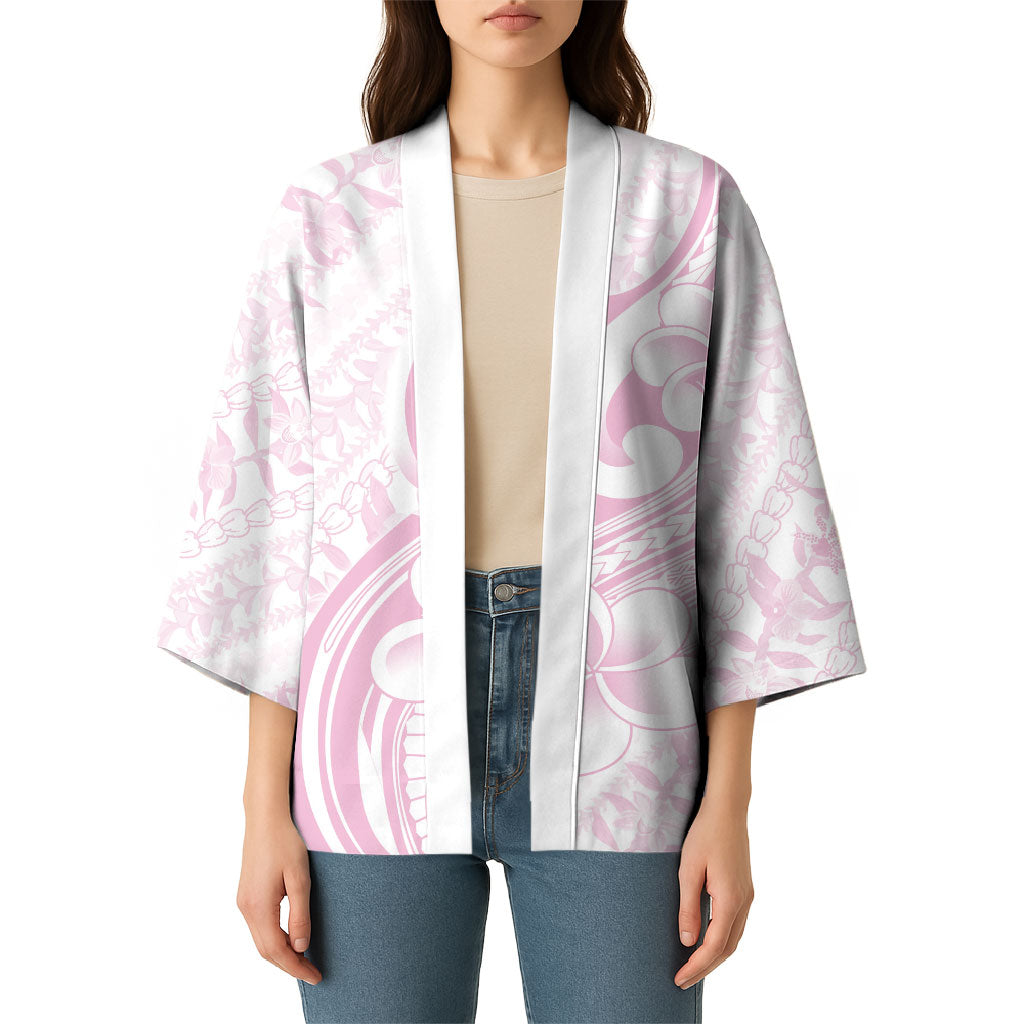 Hawaii Plumeria Lokelani Pikake Lei Kimono Poni Mama Polynesian Tattoo LT9 - Polynesian Pride