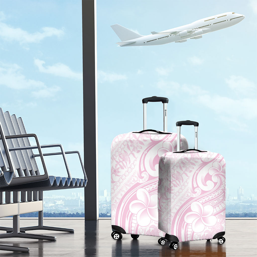 Hawaii Plumeria Lokelani Pikake Lei Luggage Cover Poni Mama Polynesian Tattoo