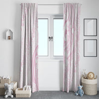 Hawaii Plumeria Lokelani Pikake Lei Window Curtain Poni Mama Polynesian Tattoo