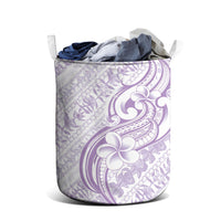 Hawaii Plumeria Lokelani Pikake Lei Laundry Basket Poni Polynesian Tattoo