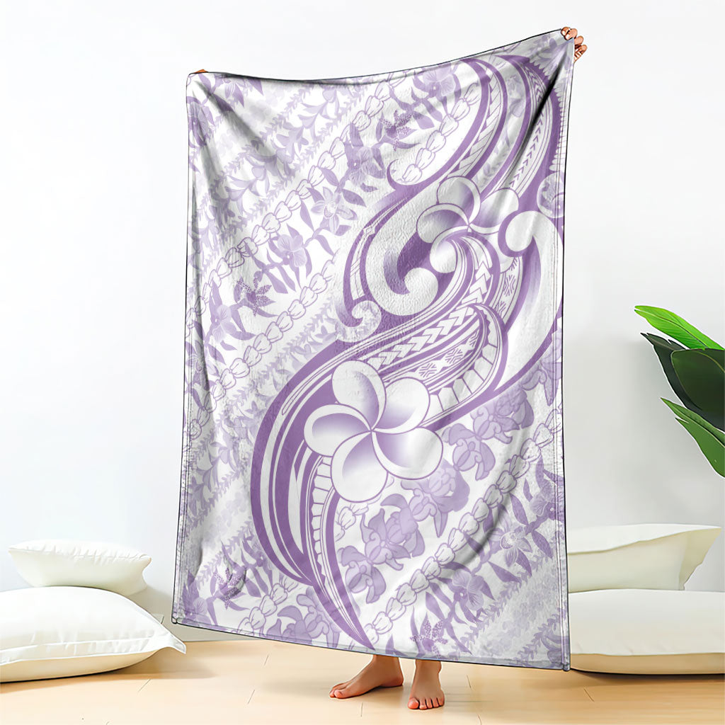 Hawaii Plumeria Lokelani Pikake Lei Blanket Poni Polynesian Tattoo LT9 - Polynesian Pride