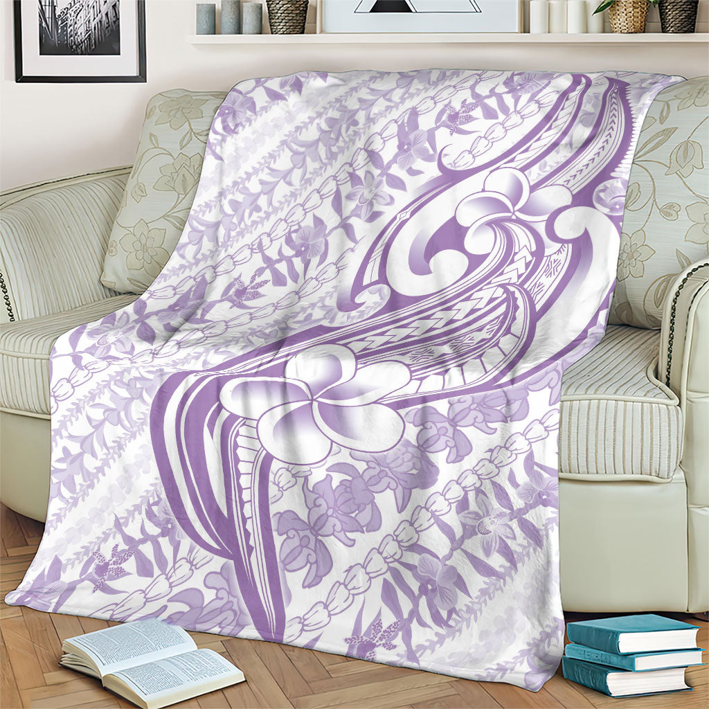 Hawaii Plumeria Lokelani Pikake Lei Blanket Poni Polynesian Tattoo LT9 - Polynesian Pride