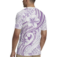 Hawaii Plumeria Lokelani Pikake Lei Rugby Jersey Poni Polynesian Tattoo LT9 - Polynesian Pride