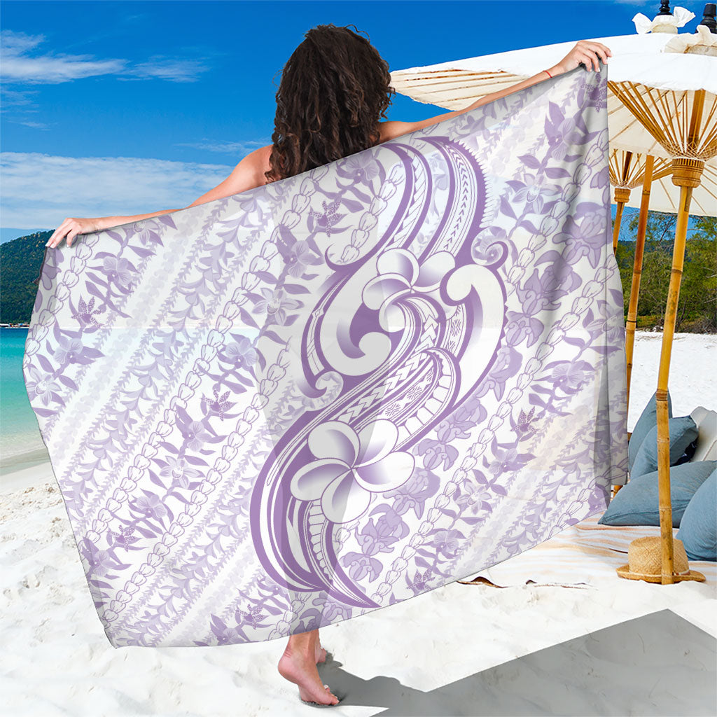 Hawaii Plumeria Lokelani Pikake Lei Sarong Poni Polynesian Tattoo
